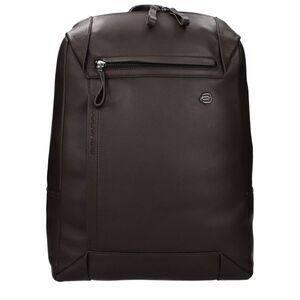 Piquadro Brown Leather Men's Backpack